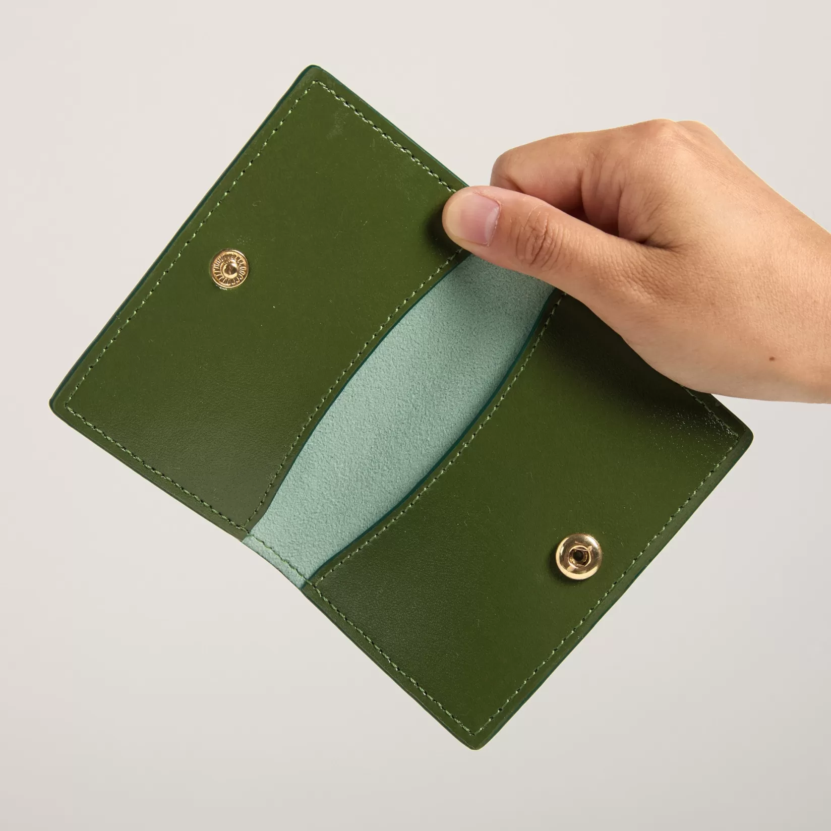 Online Allégorie Cactus Bifold Cardholder (Seaglass)