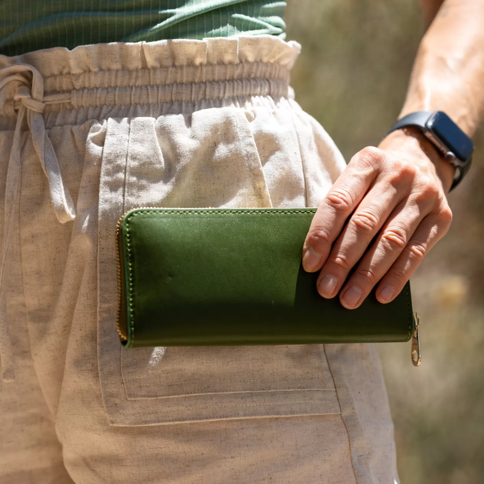 New Allégorie Cactus Long Wallet