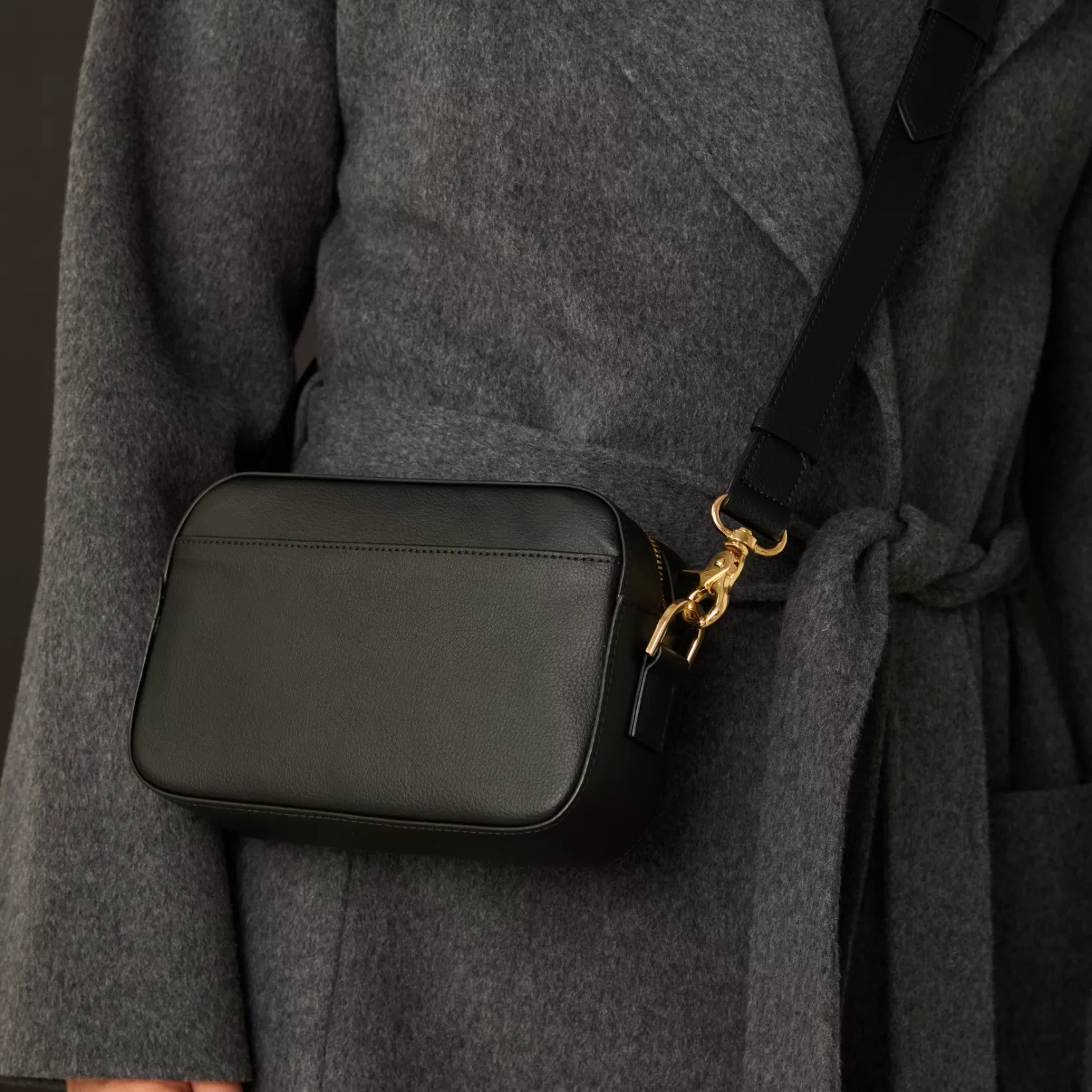 Best Sale Allégorie Gala Crossbody Camera Bag (Black)