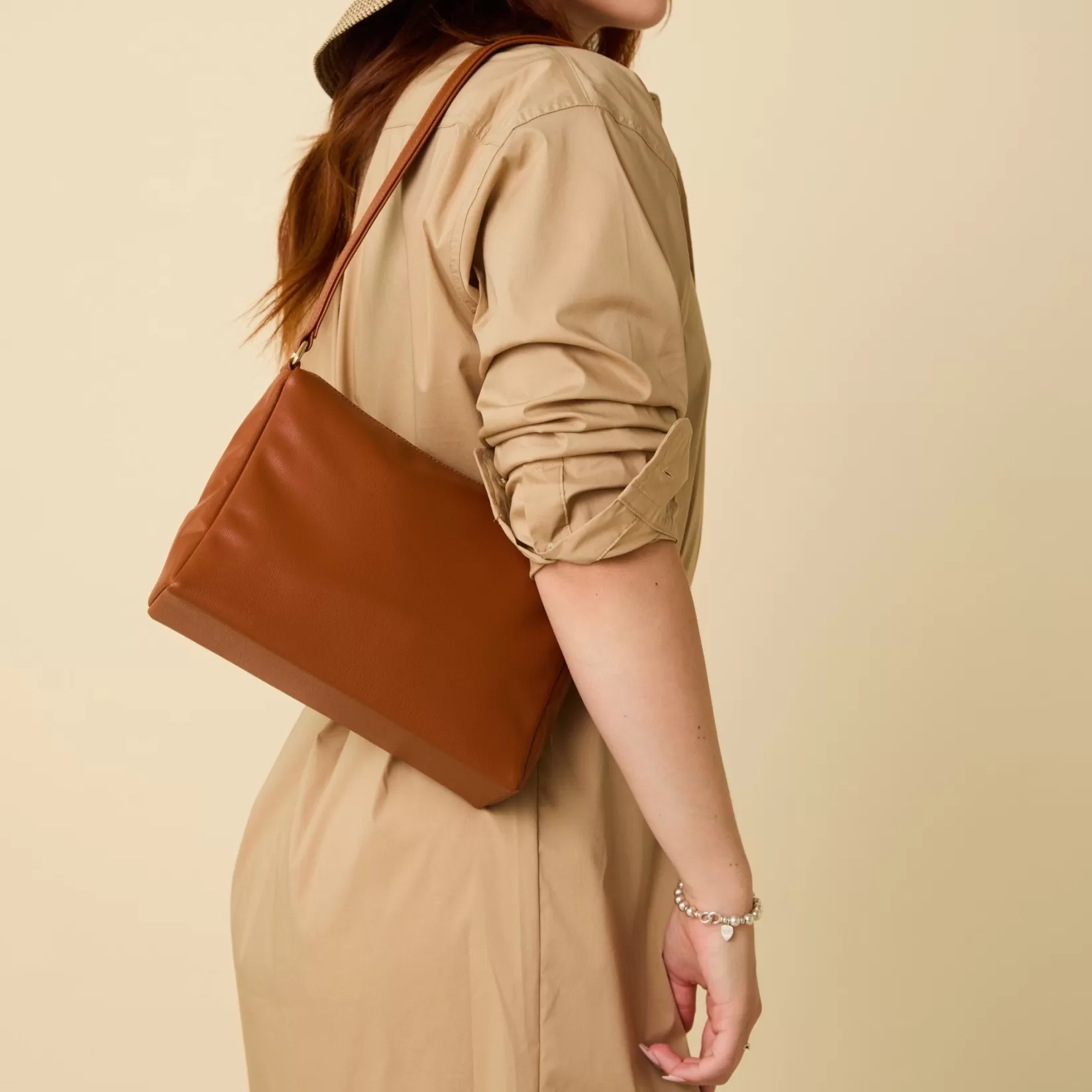 Outlet Allégorie Gala Shoulder Bag (Brown)