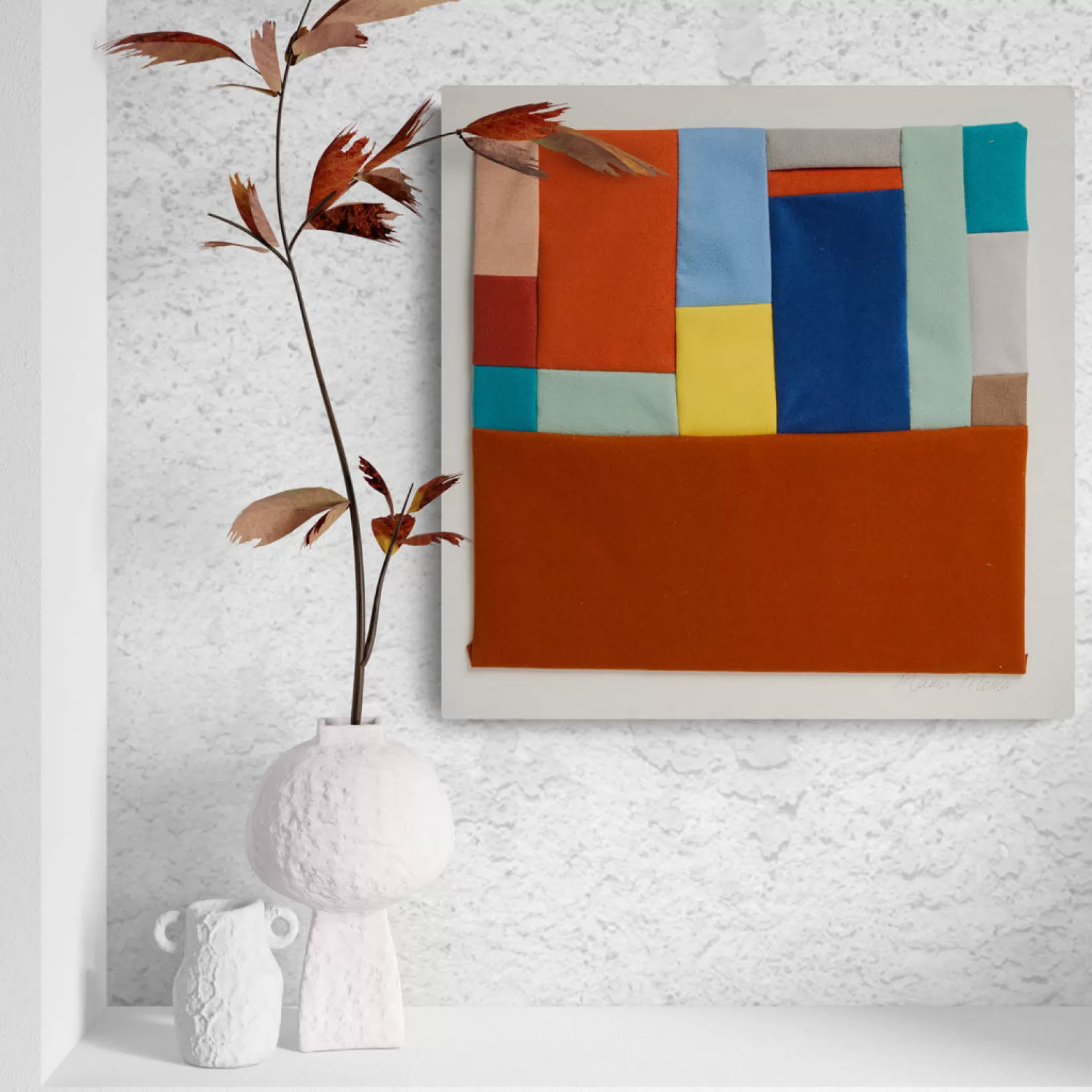 Store Allégorie Quilt Art: Composition #3